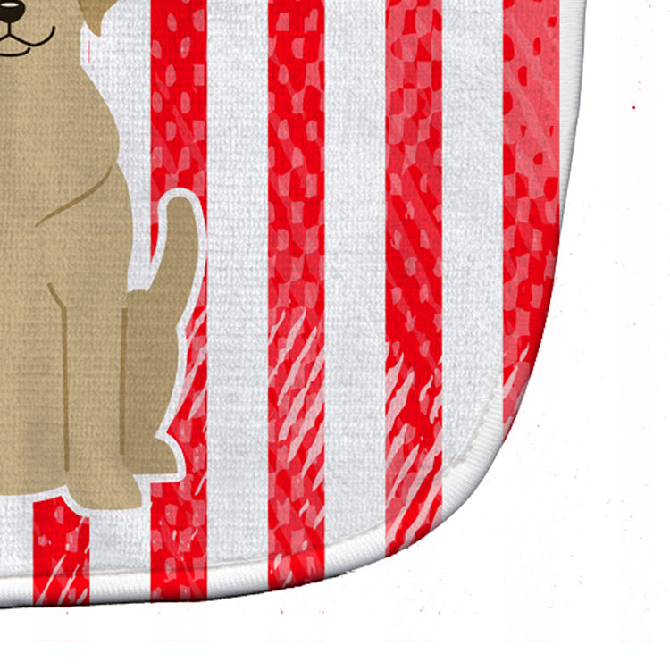 Patriotic USA Yellow Labrador Baby Bib BB3050BIB - the-store.com