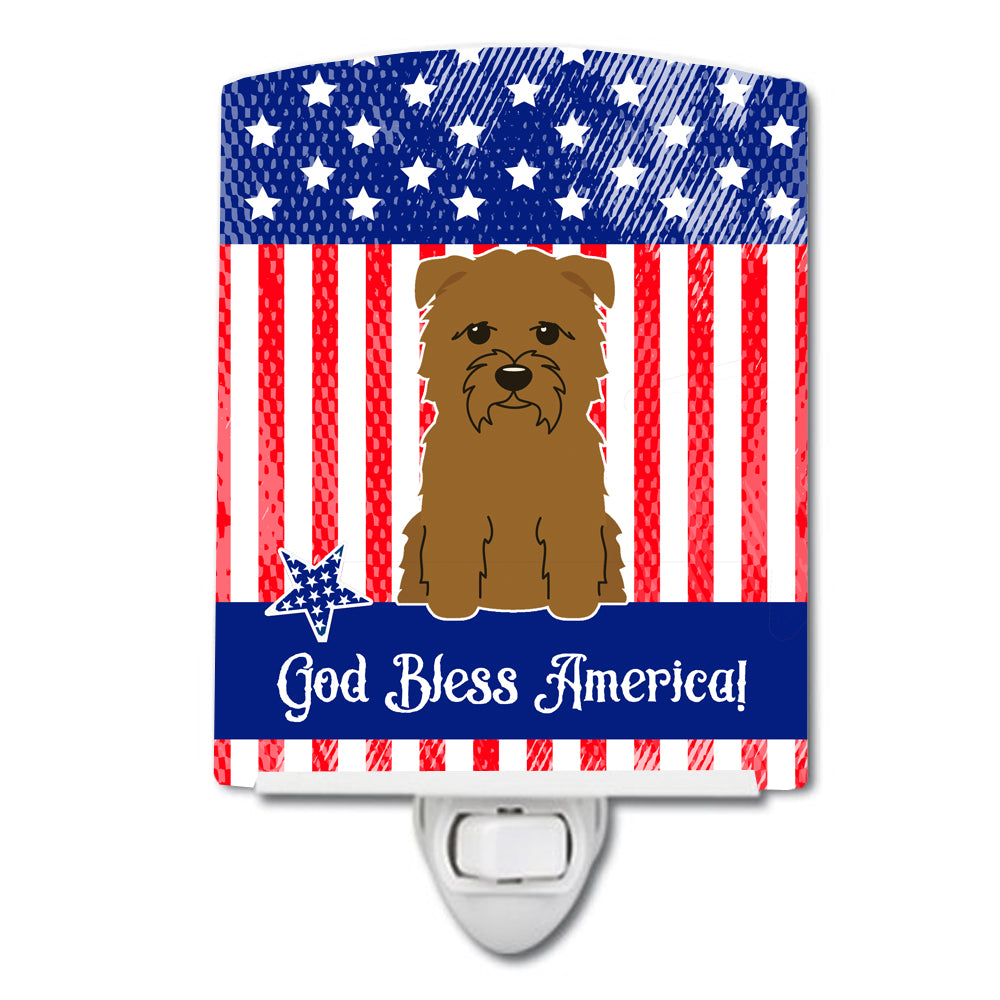 Patriotic USA Glen of Imal Tan Ceramic Night Light BB3055CNL - the-store.com