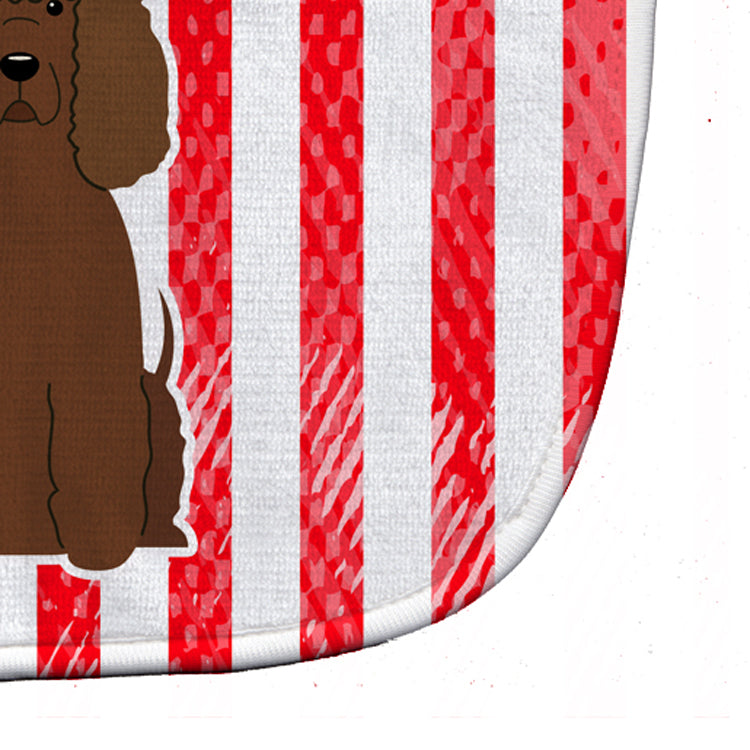 Patriotic USA Irish Water Spaniel Baby Bib BB3058BIB - the-store.com