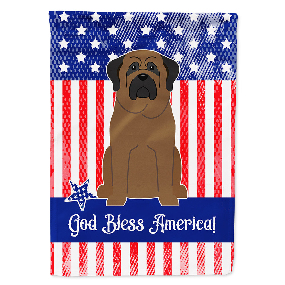 Patriotic USA Bullmastiff Flag Canvas House Size BB3079CHF  the-store.com.