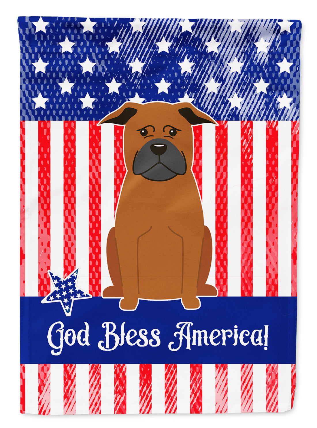 Patriotic USA Chinese Chongqing Dog Flag Garden Size  the-store.com.