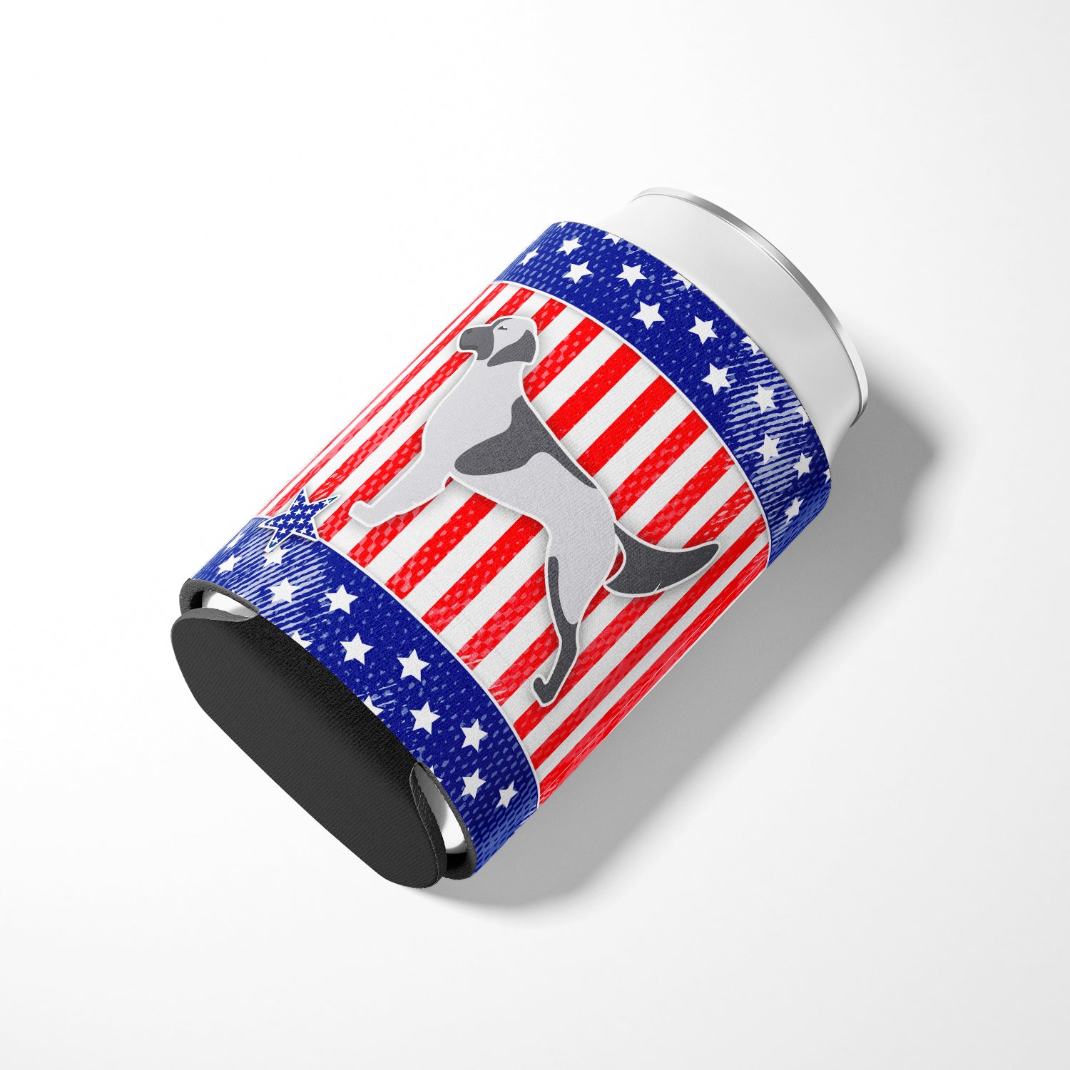 USA Patriotic English Setter Can or Bottle Hugger BB3281CC  the-store.com.