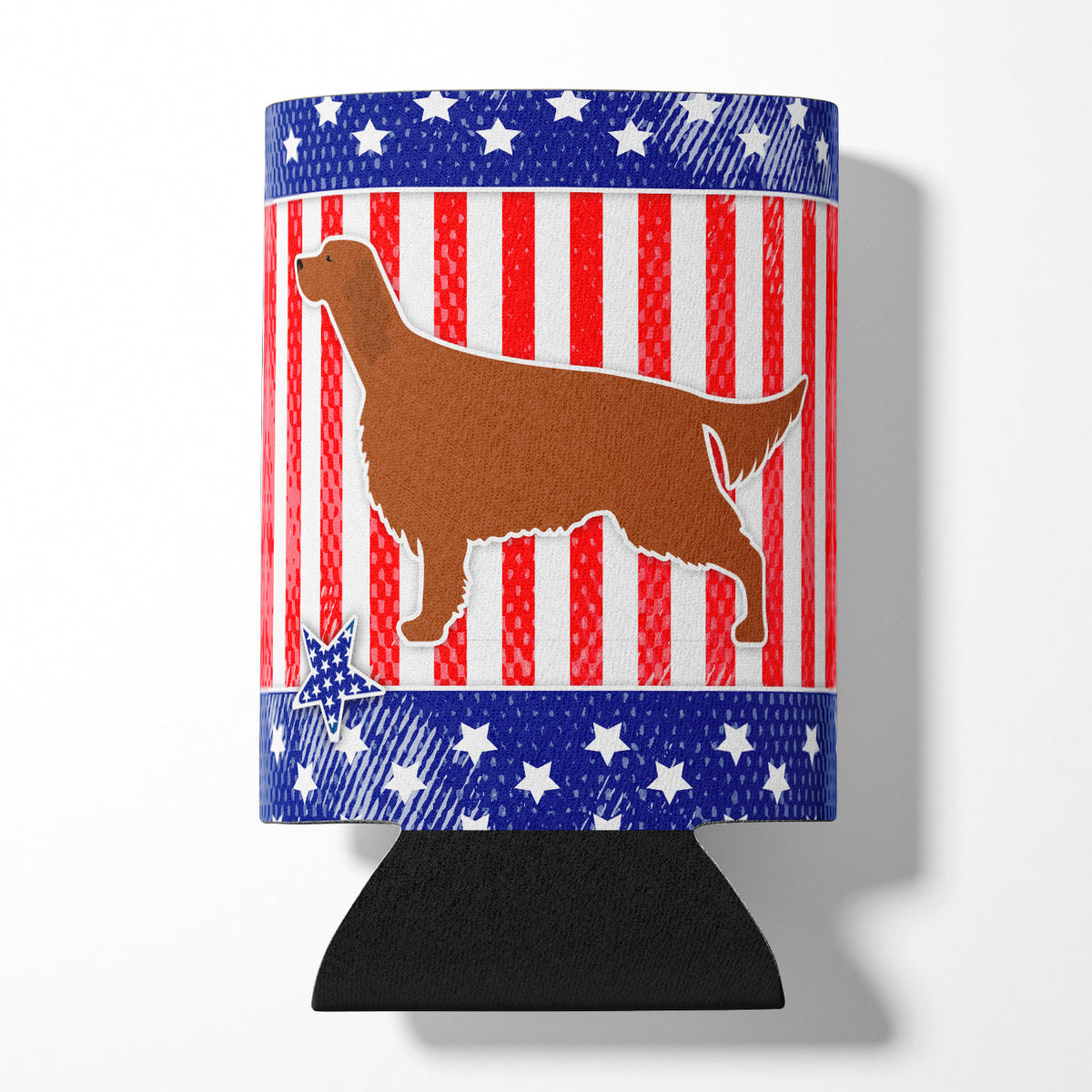 IUSA Patriotic rish Setter Can or Bottle Hugger BB3293CC  the-store.com.