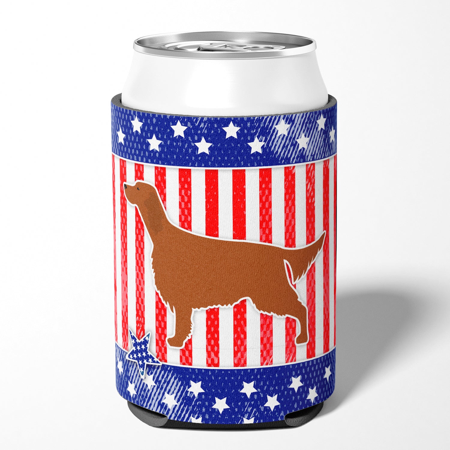 IUSA Patriotic rish Setter Can or Bottle Hugger BB3293CC  the-store.com.