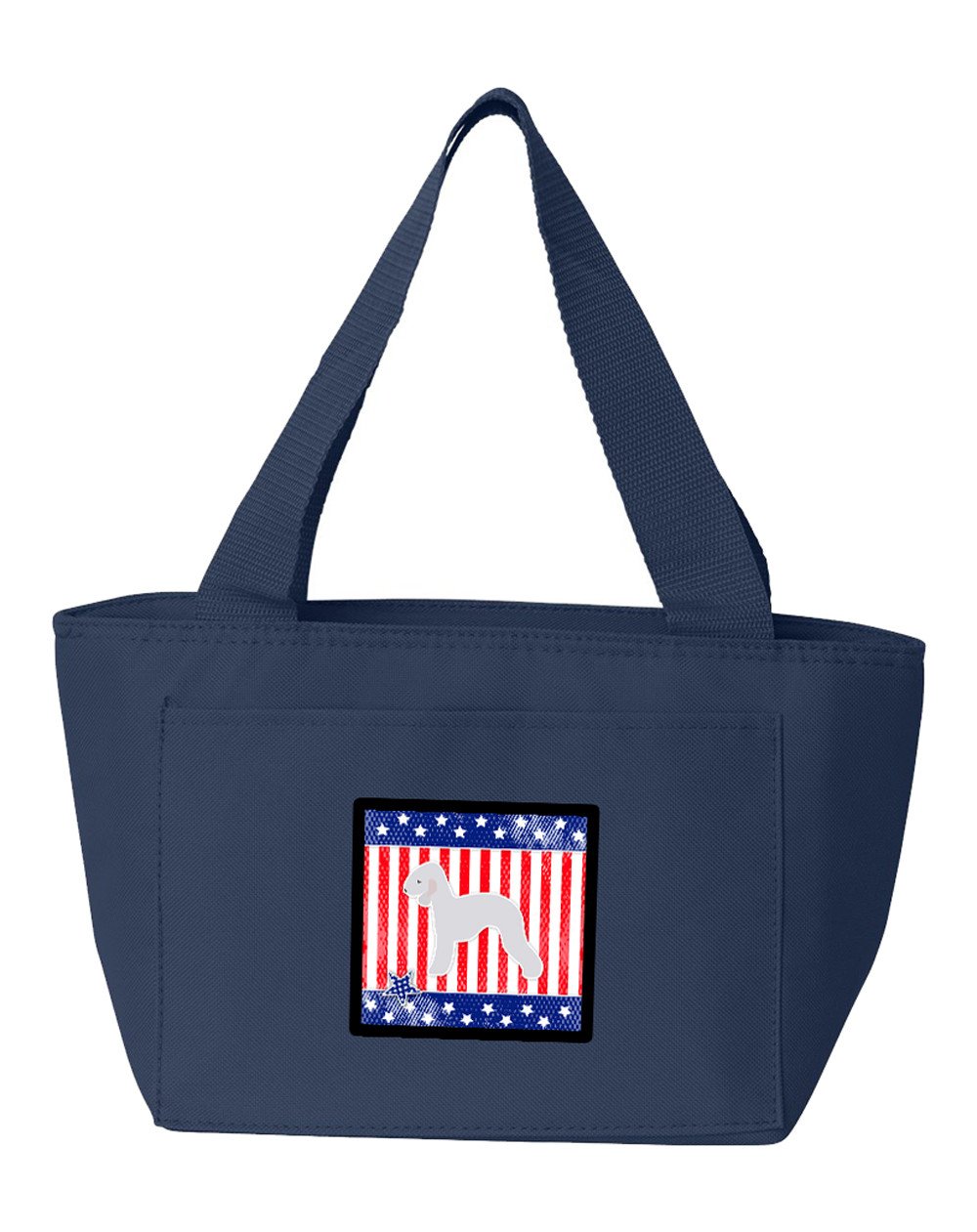 USA Patriotic Bedlington Terrier Lunch Bag BB3294NA-8808 by Caroline's Treasures