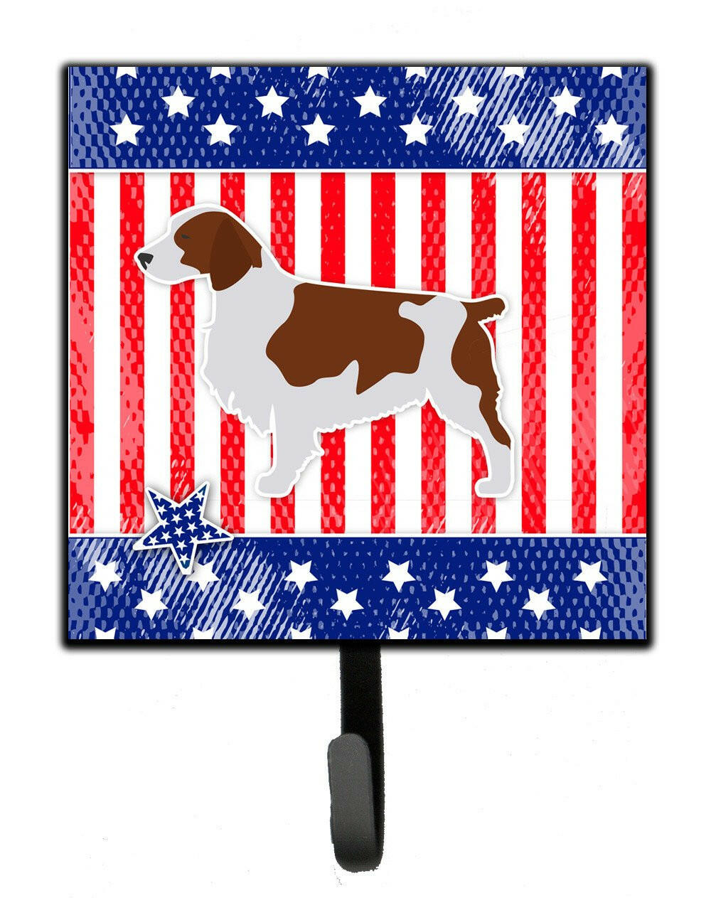 USA Patriotic Welsh Springer Spaniel Leash or Key Holder BB3300SH4 by Caroline's Treasures