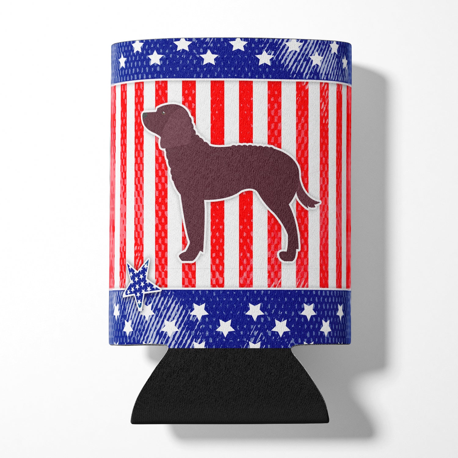 AUSA Patriotic merican Water Spaniel Can or Bottle Hugger BB3301CC  the-store.com.