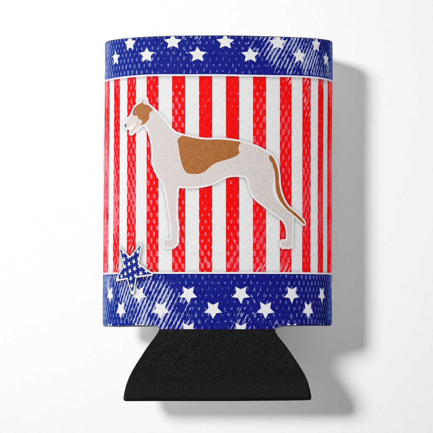 USA Patriotic Greyhound Can or Bottle Hugger BB3305CC  the-store.com.