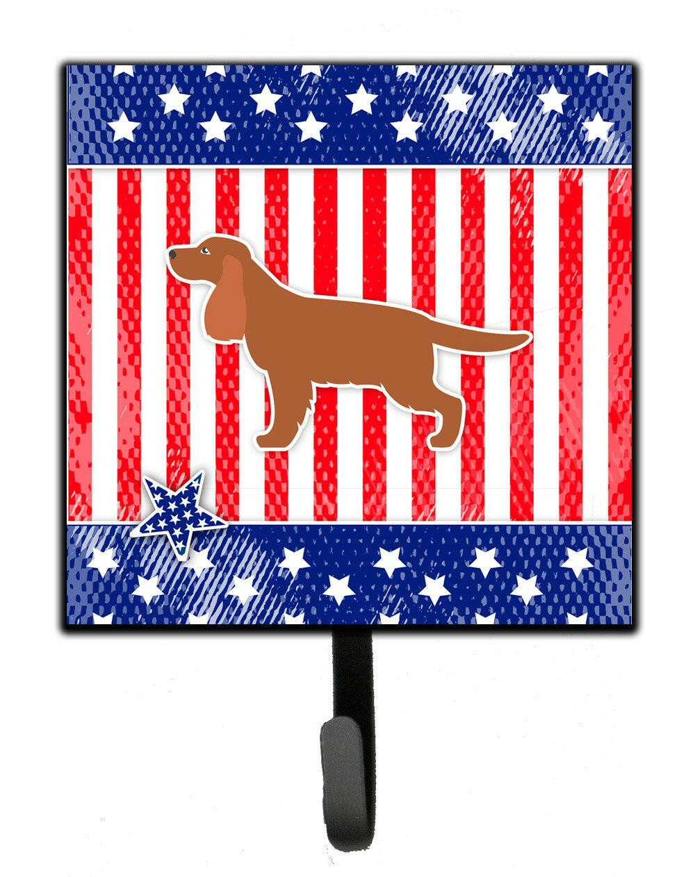 USA Patriotic English Cocker Spaniel Leash or Key Holder BB3312SH4 by Caroline's Treasures