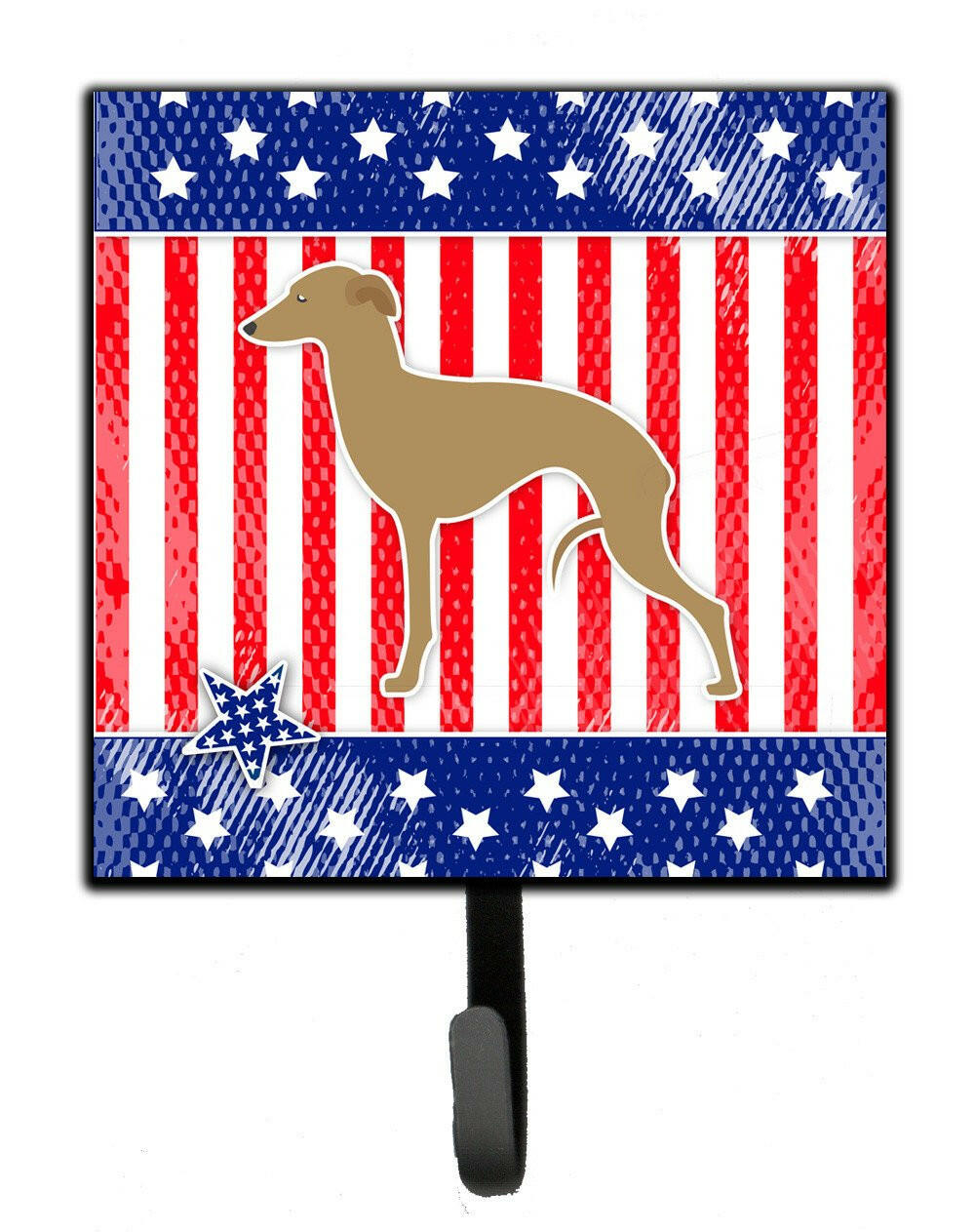 USA Patriotic Italian Greyhound Leash or Key Holder BB3314SH4 by Caroline&#39;s Treasures