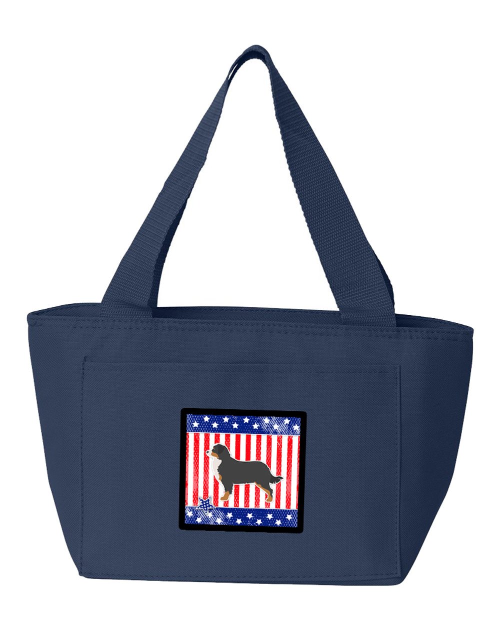 USA Patriotic Bernese Mountain Dog Lunch Bag BB3319NA-8808 by Caroline's Treasures