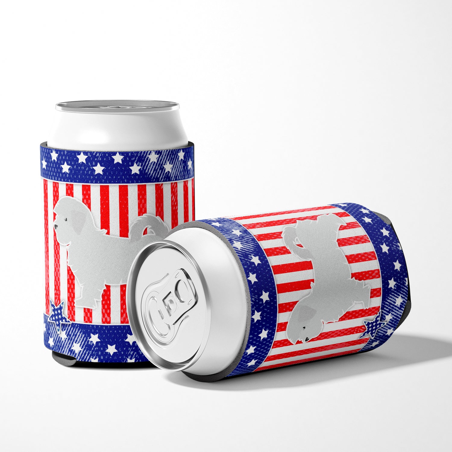 USA Patriotic Maltese Can or Bottle Hugger BB3336CC  the-store.com.