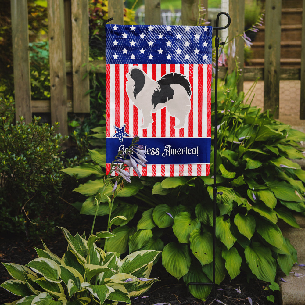 USA Patriotic Japanese Chin Flag Garden Size BB3337GF  the-store.com.