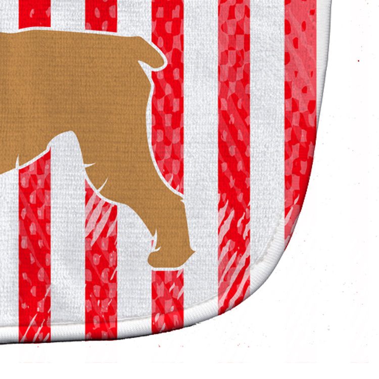 USA Patriotic Brussels Griffon Baby Bib BB3340BIB - the-store.com