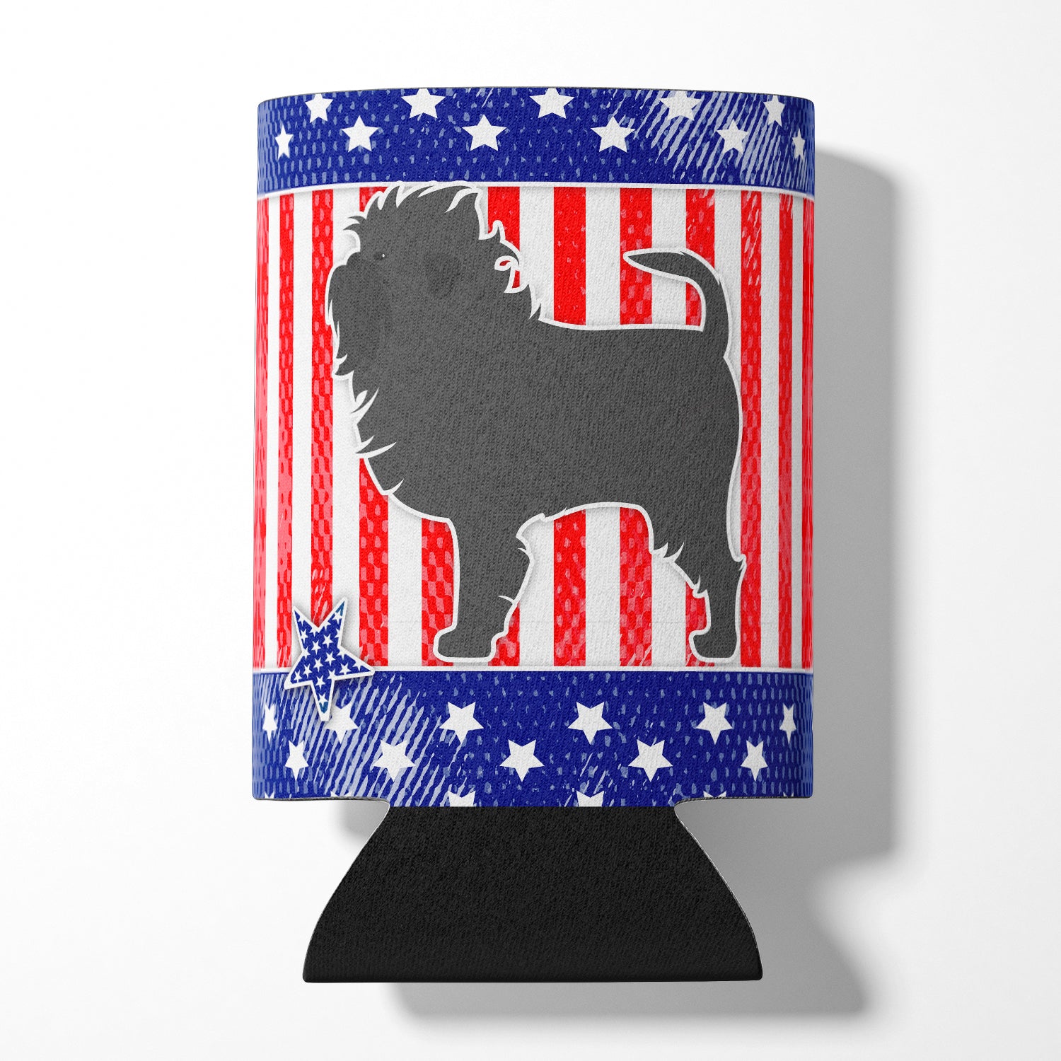 USA Patriotic Affenpinscher Can or Bottle Hugger BB3348CC  the-store.com.