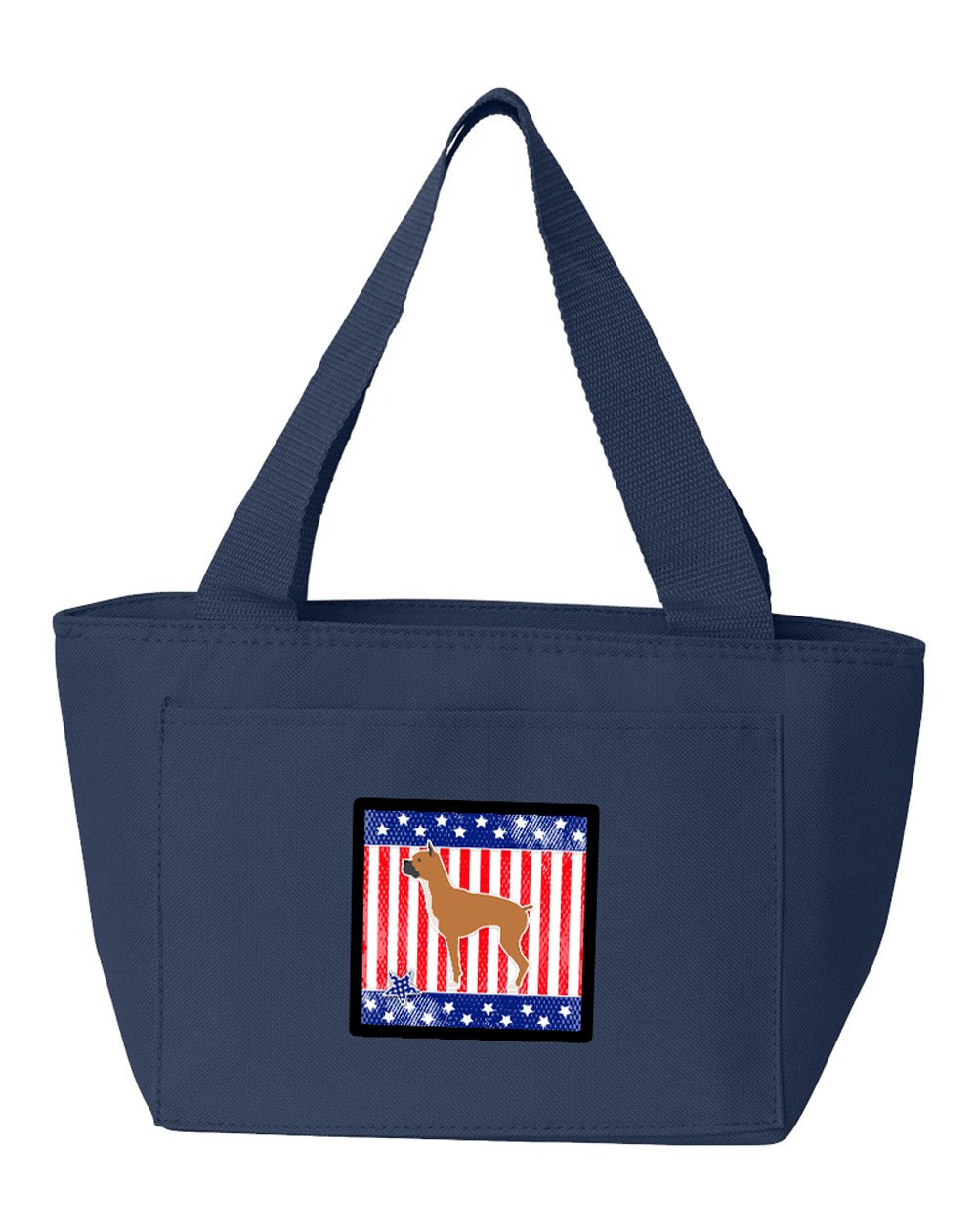 USA Patriotic Boxer Lunch Bag BB3353NA-8808 by Caroline&#39;s Treasures