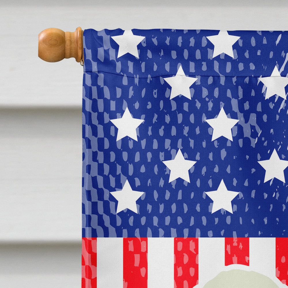 USA Patriotic Komondor Flag Canvas House Size BB3355CHF  the-store.com.
