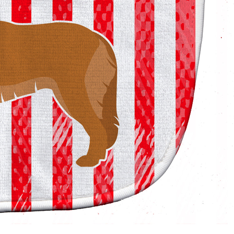 USA Patriotic Leonberger Baby Bib BB3358BIB - the-store.com