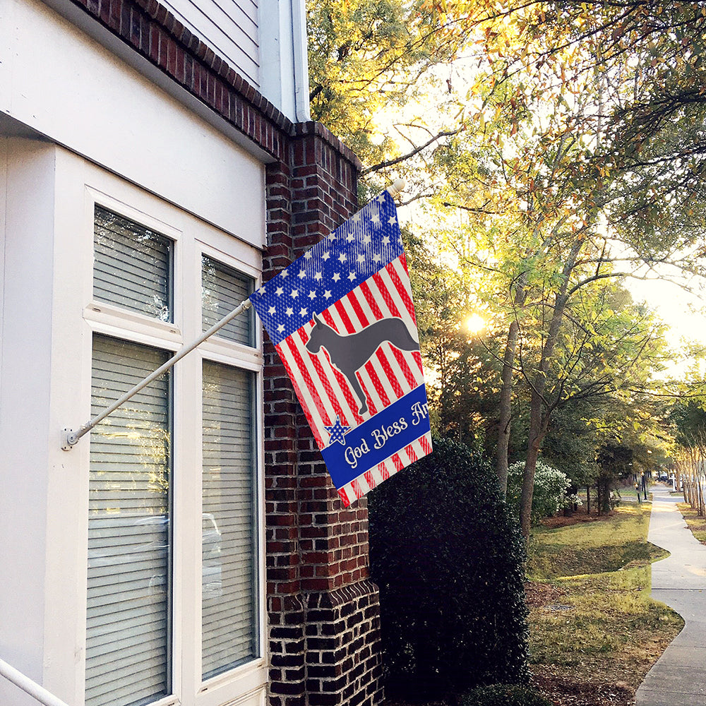 USA Patriotic Great Dane Flag Canvas House Size BB3375CHF  the-store.com.