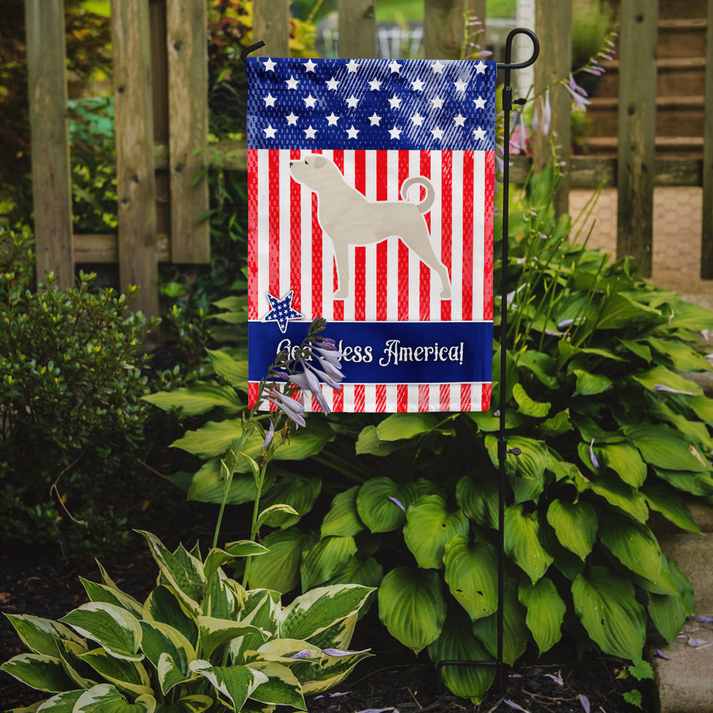 USA Patriotic Anatolian Shepherd Flag Garden Size BB3377GF  the-store.com.