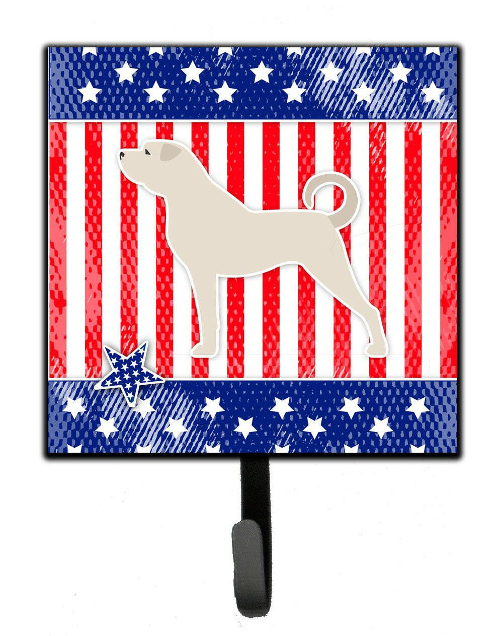 USA Patriotic Anatolian Shepherd Leash or Key Holder BB3377SH4 by Caroline's Treasures