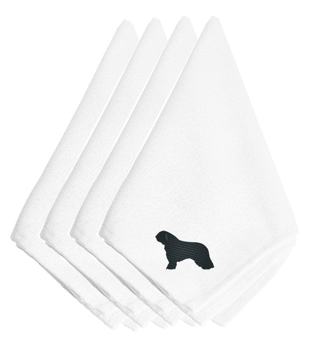 Spanish Water Dog Embroidered Napkins Set of 4 BB3415NPKE by Caroline's Treasures