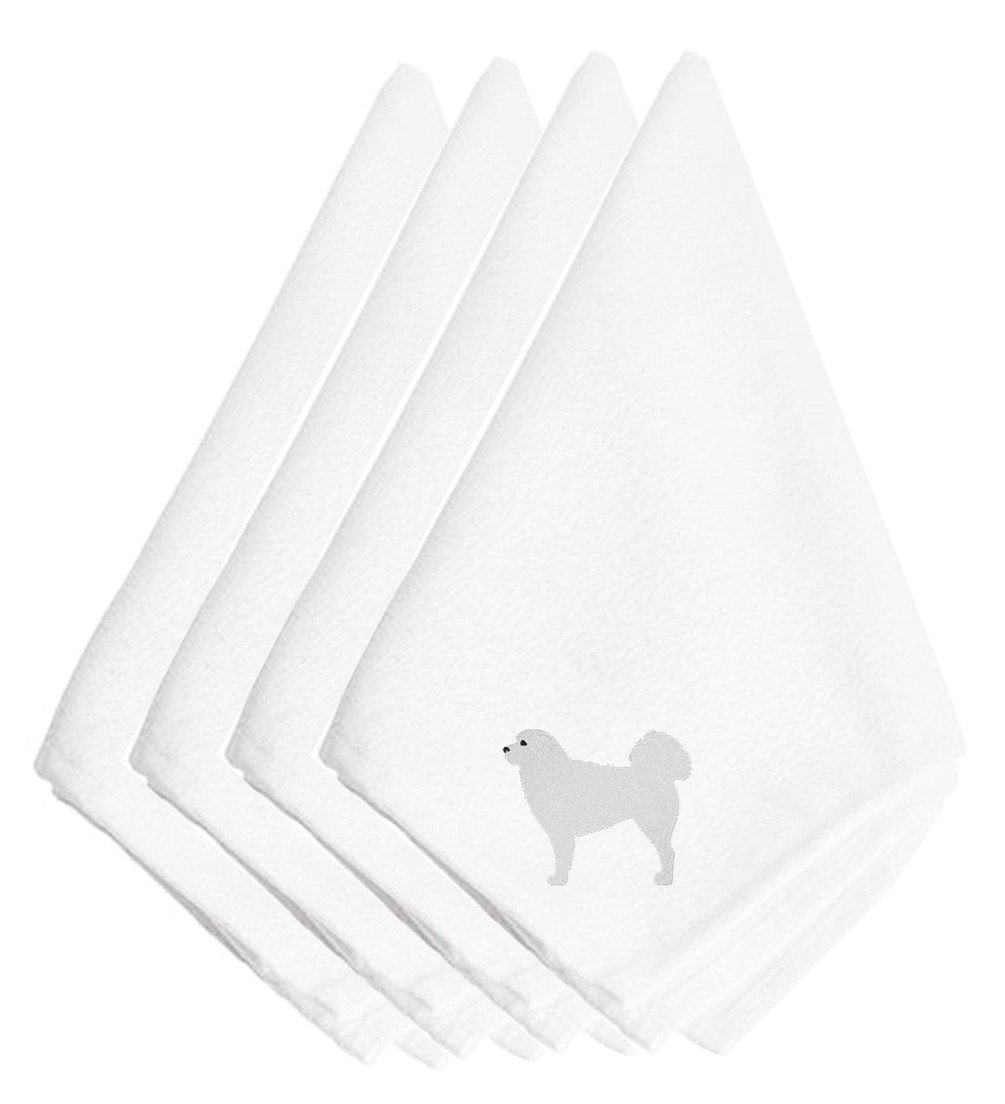 Polish Tatra Sheepdog Embroidered Napkins Set of 4 BB3427NPKE by Caroline's Treasures