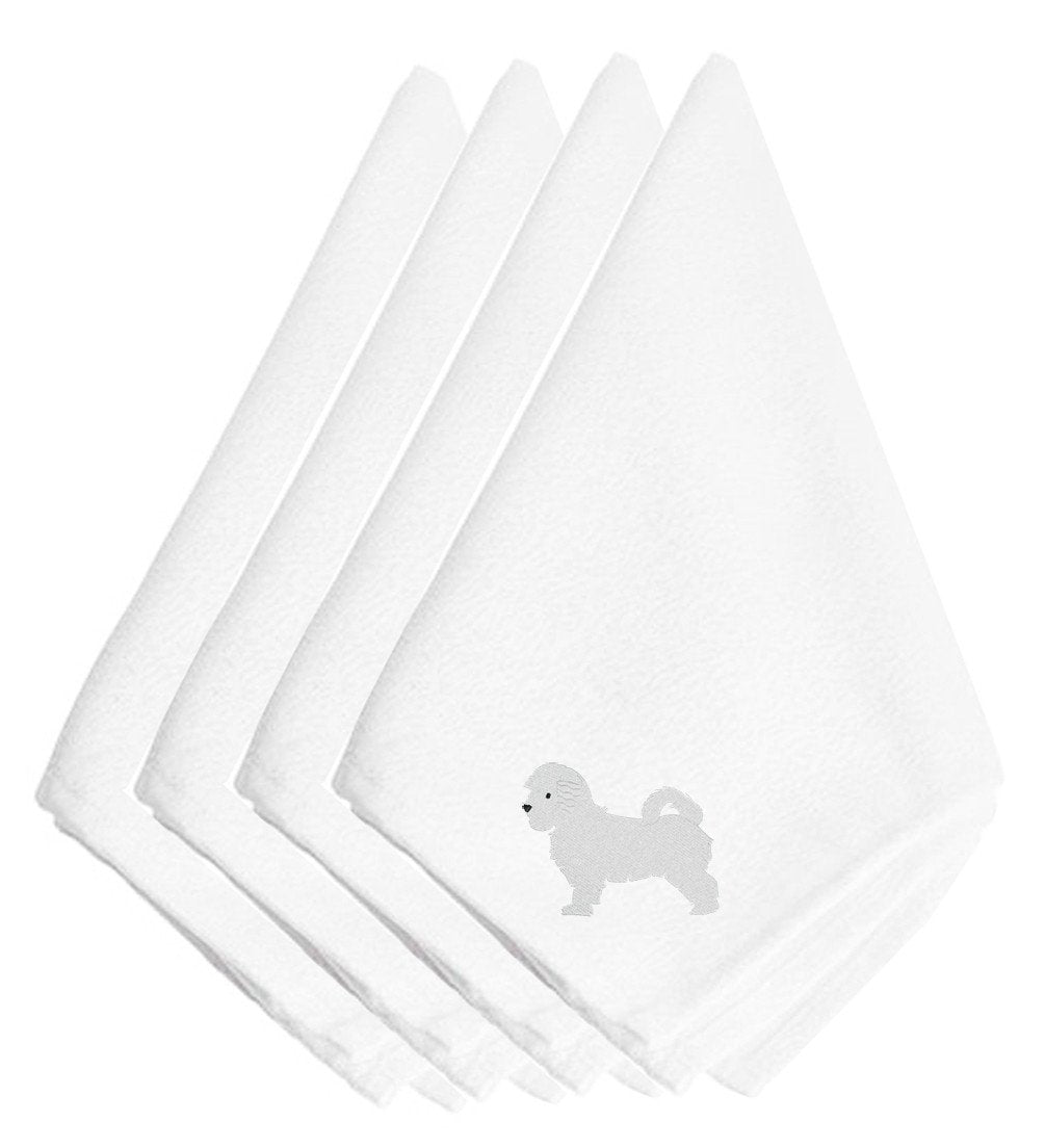 Maltese Embroidered Napkins Set of 4 BB3436NPKE by Caroline's Treasures