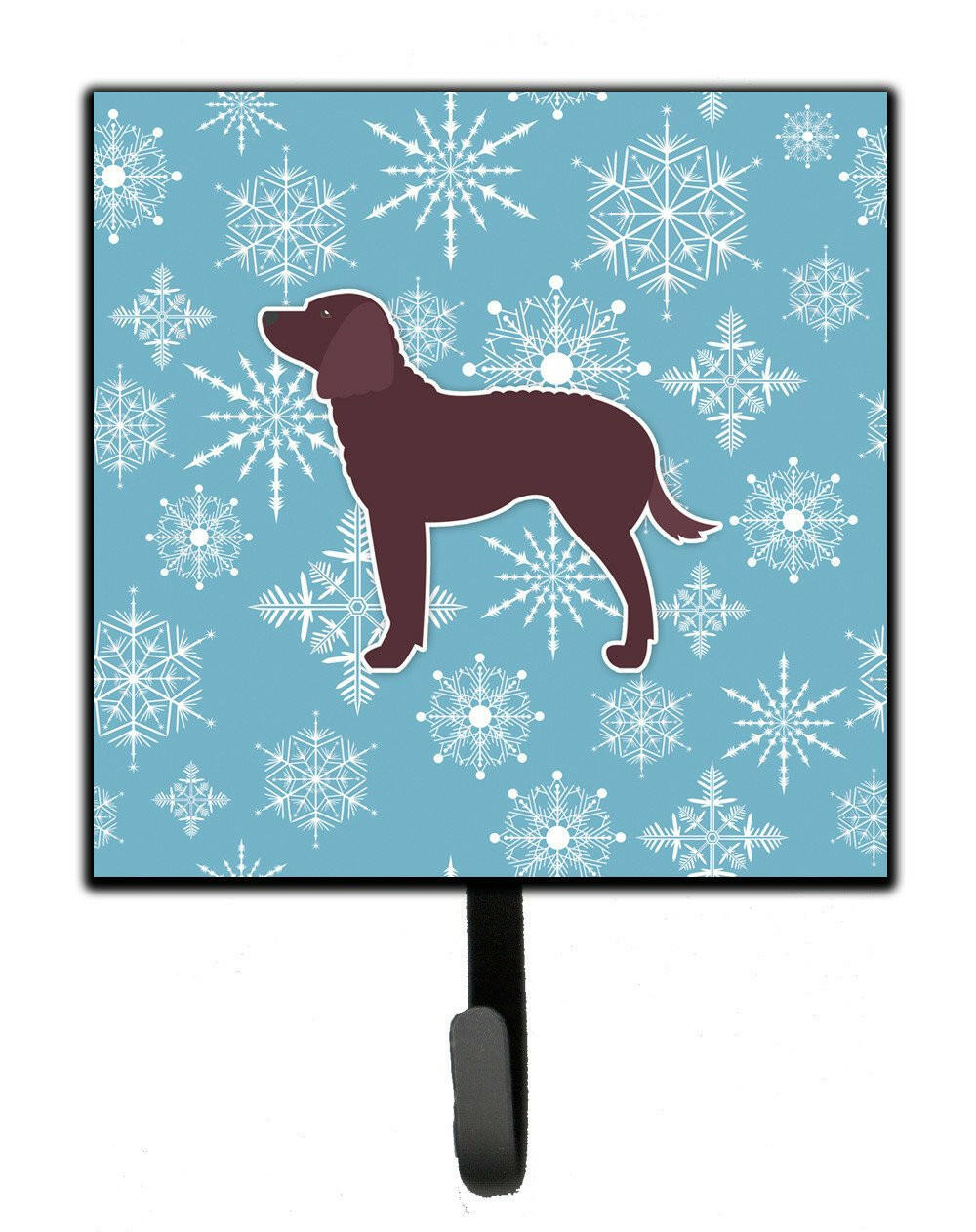 Winter Snowflake American Water Spaniel Leash or Key Holder BB3501SH4 by Caroline&#39;s Treasures