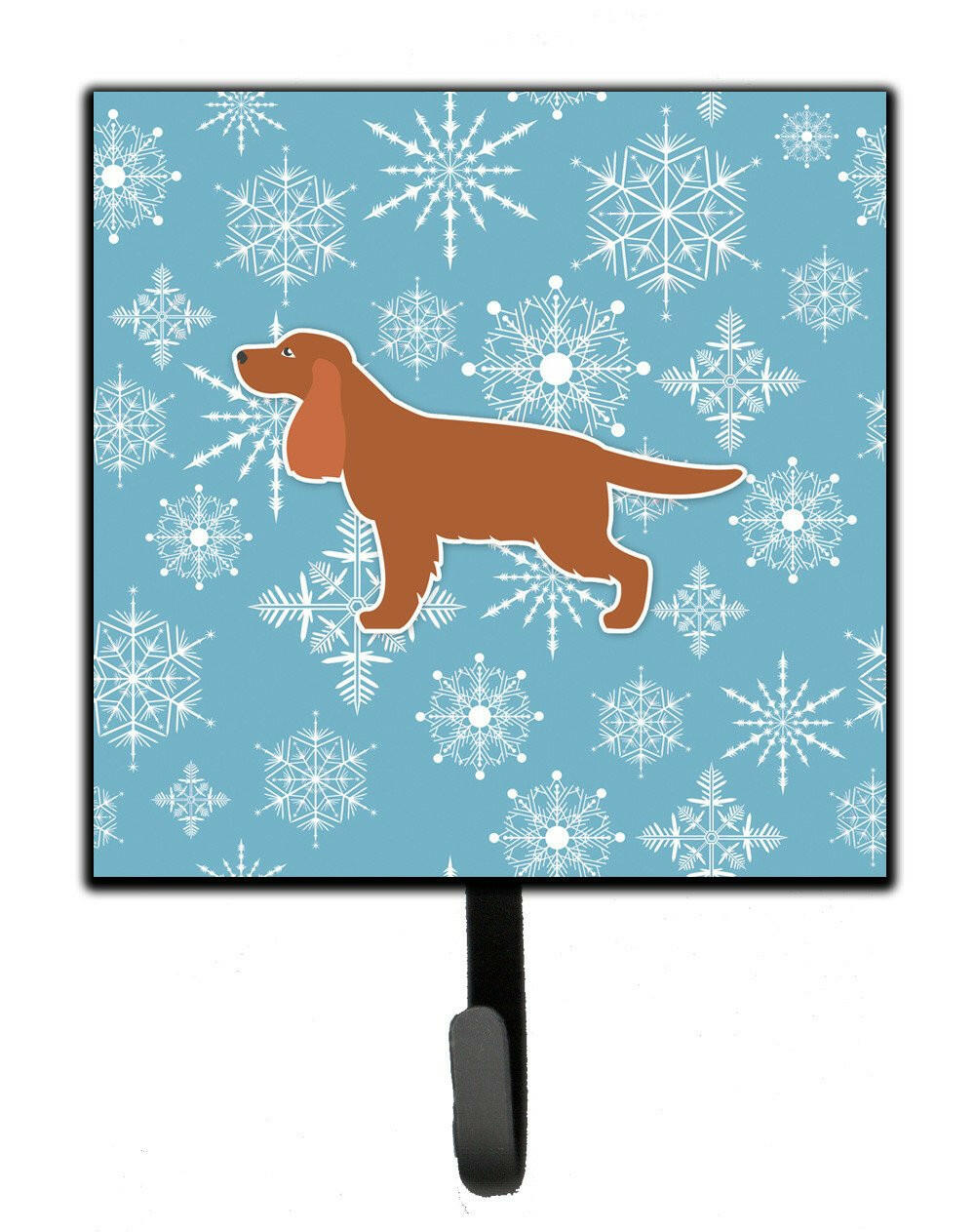 Winter Snowflake English Cocker Spaniel Leash or Key Holder BB3512SH4 by Caroline's Treasures