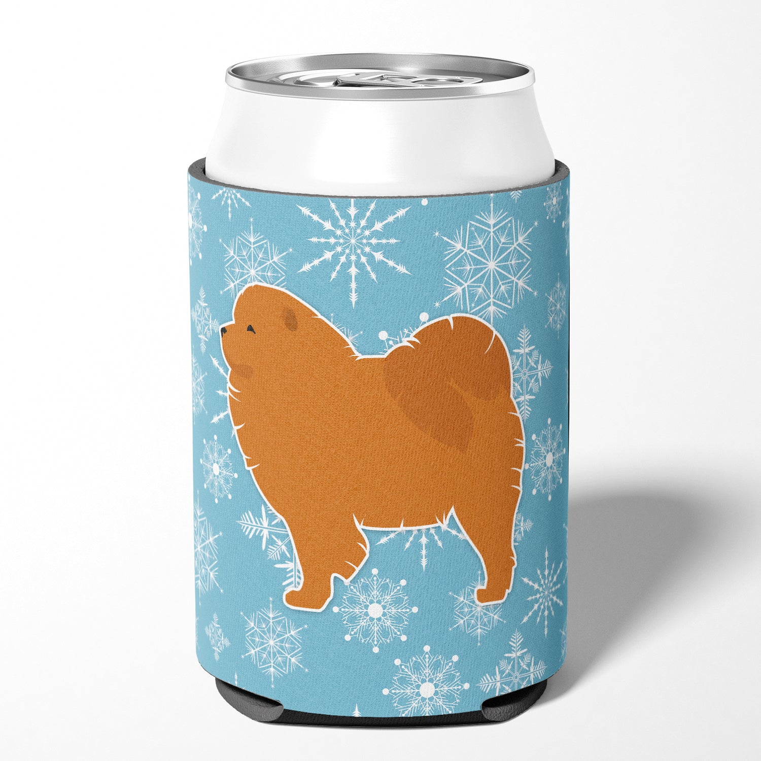 Winter Snowflake Chow Chow Can or Bottle Hugger BB3551CC  the-store.com.