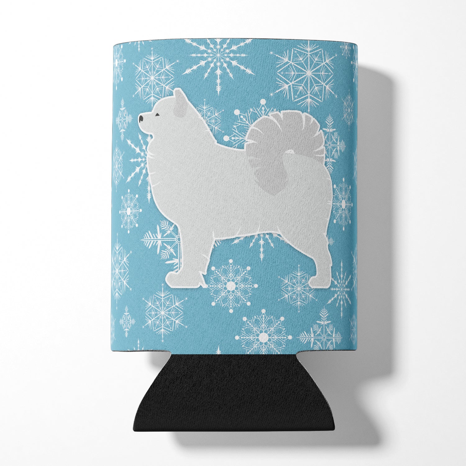 Winter Snowflake Samoyed Can or Bottle Hugger BB3559CC  the-store.com.