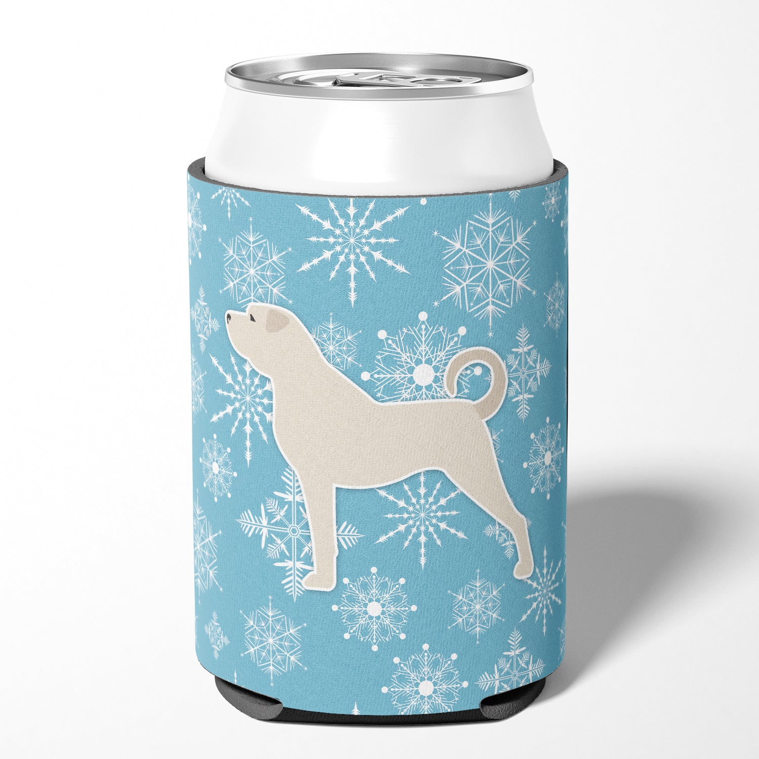 Winter Snowflake Anatolian Shepherd Can or Bottle Hugger BB3577CC  the-store.com.