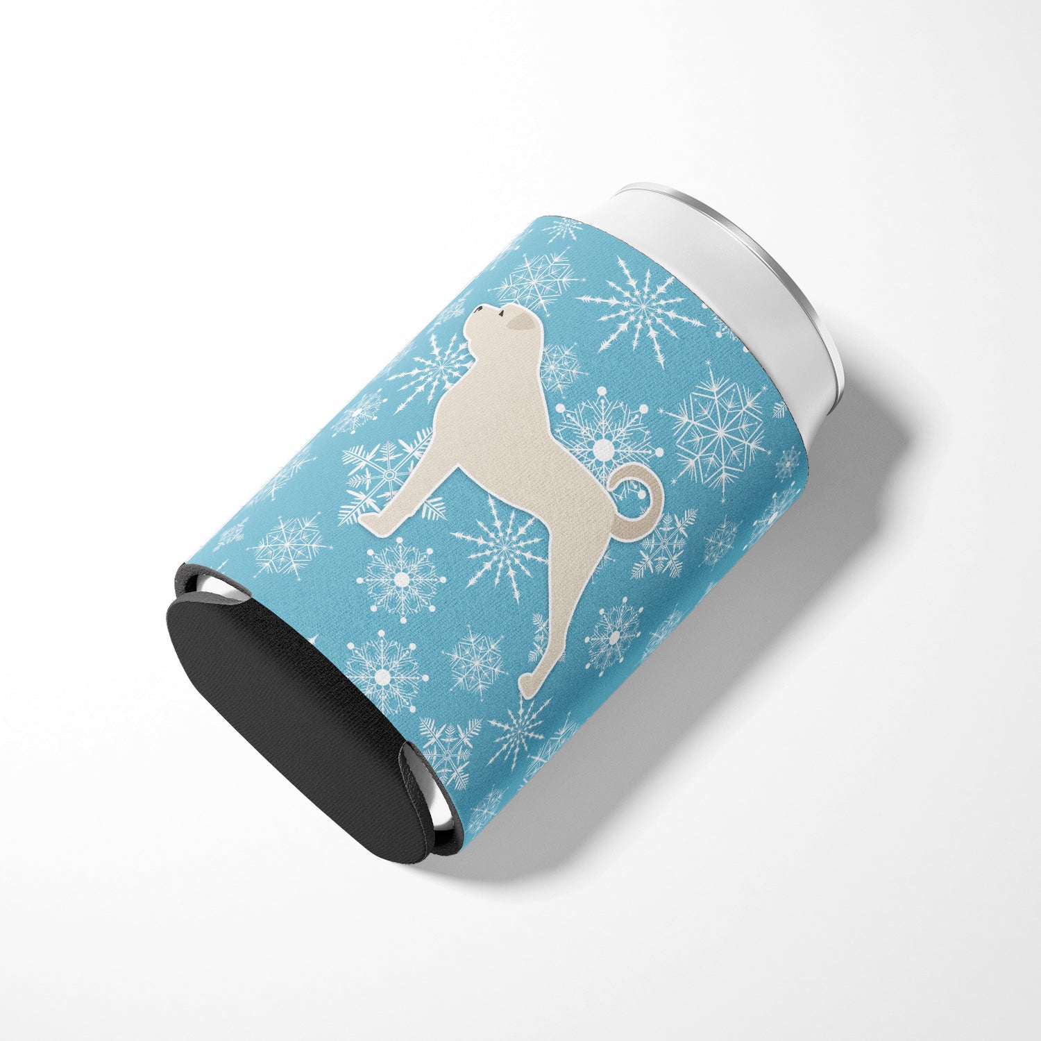 Winter Snowflake Anatolian Shepherd Can or Bottle Hugger BB3577CC  the-store.com.