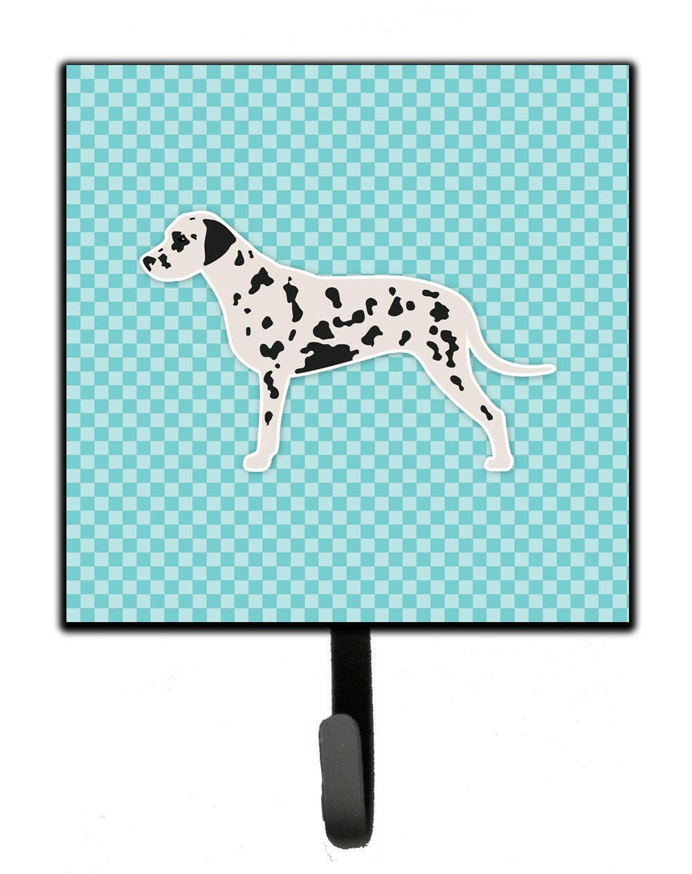 Dalmatian  Checkerboard Blue Leash or Key Holder BB3683SH4 by Caroline&#39;s Treasures