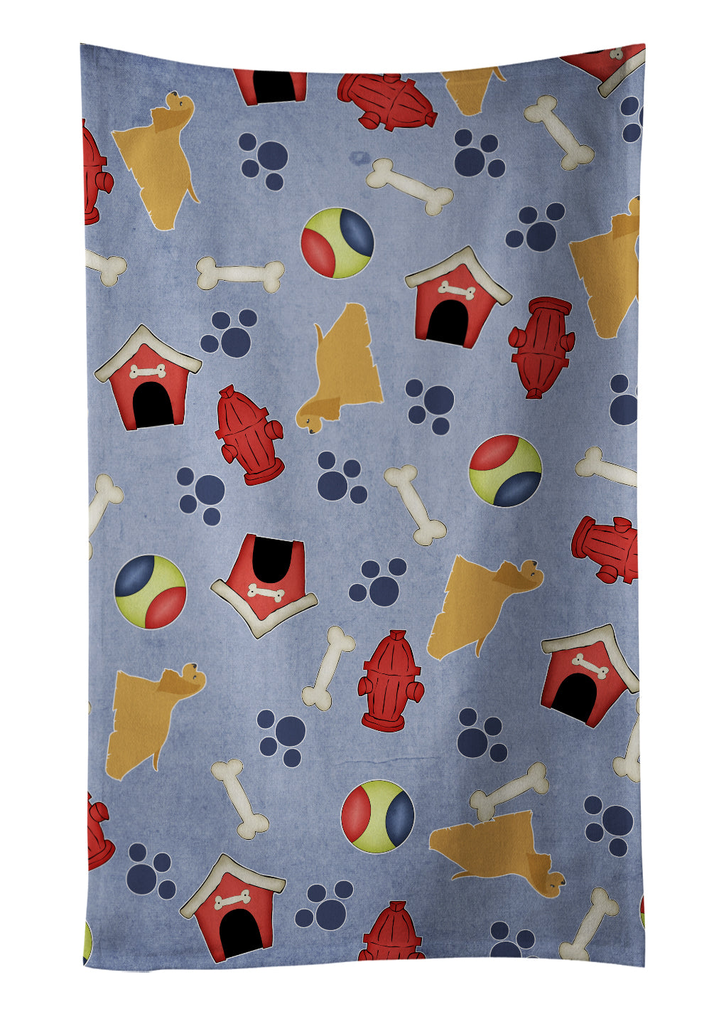 Cocker Spaniel Dog House Collection Kitchen Towel BB3886KTWL - the-store.com