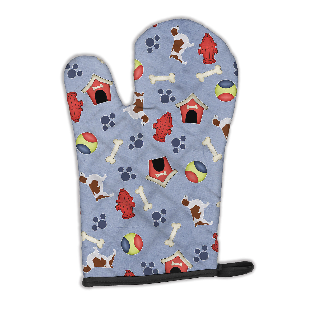 Welsh Springer Spaniel Dog House Collection Oven Mitt BB3900OVMT  the-store.com.