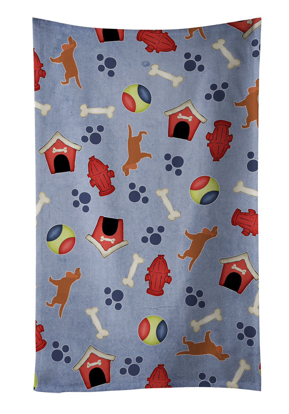 English Cocker Spaniel Dog House Collection Kitchen Towel BB3912KTWL - the-store.com