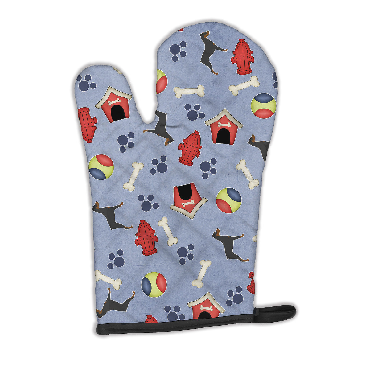 German Pinscher Dog House Collection Oven Mitt BB3913OVMT  the-store.com.