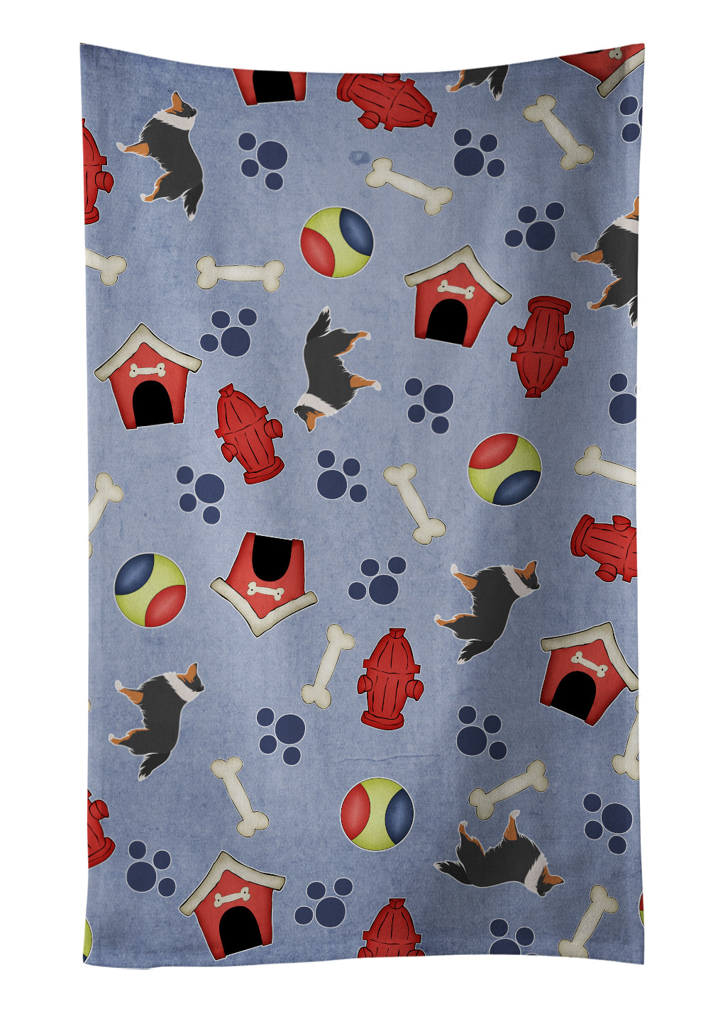 Sheltie/Shetland Sheepdog Dog House Collection Kitchen Towel BB3930KTWL - the-store.com