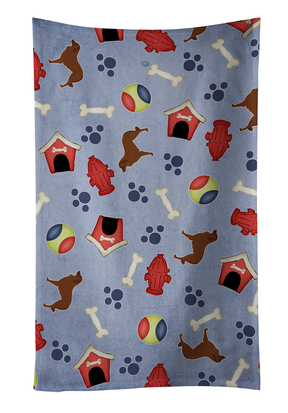 Portuguese Sheepdog Dog Dog House Collection Kitchen Towel BB3931KTWL - the-store.com