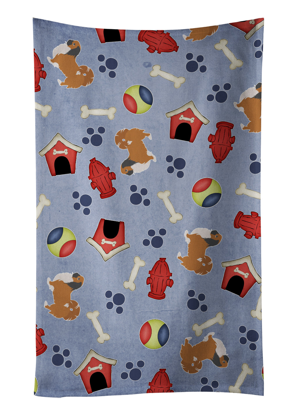 Pekingese Dog House Collection Kitchen Towel BB3938KTWL - the-store.com