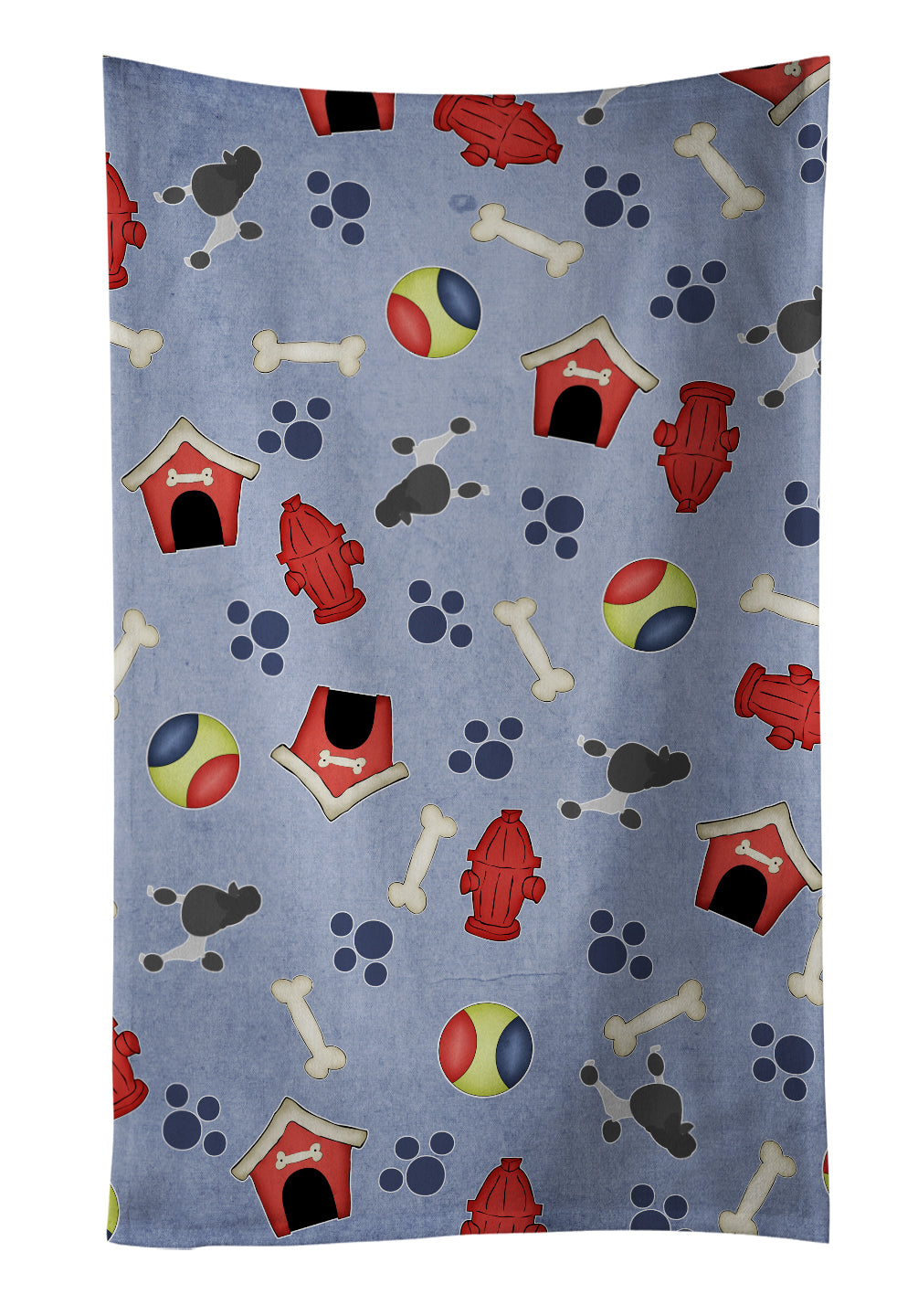 Poodle Dog House Collection Kitchen Towel BB3939KTWL - the-store.com