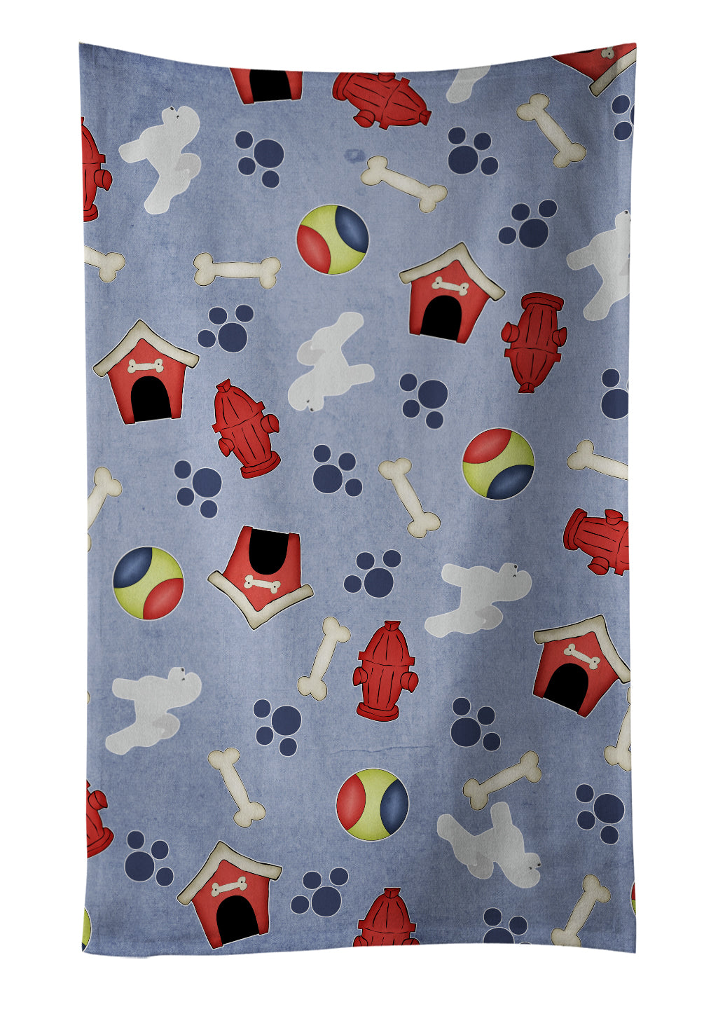 Bichon Frise Dog House Collection Kitchen Towel BB3945KTWL - the-store.com