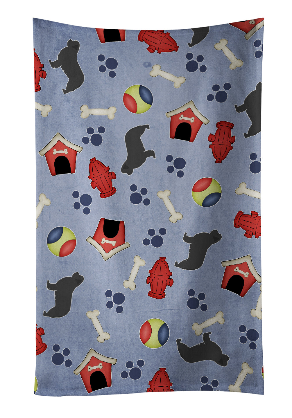 Newfoundland Dog House Collection Kitchen Towel BB3964KTWL - the-store.com