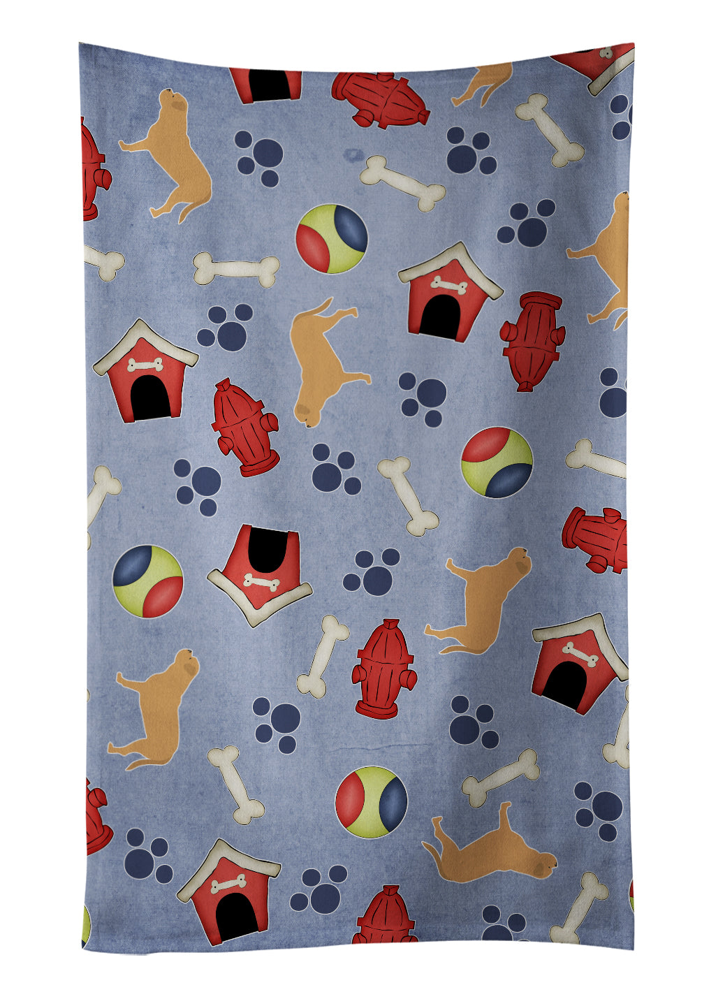 Dogue de Bordeaux Dog House Collection Kitchen Towel BB3970KTWL - the-store.com