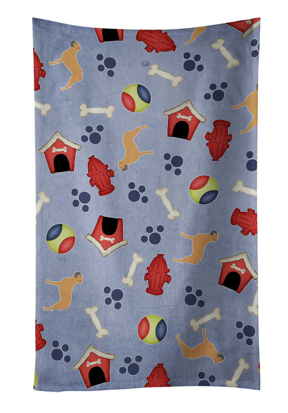 Bullmastiff Dog House Collection Kitchen Towel BB3971KTWL - the-store.com