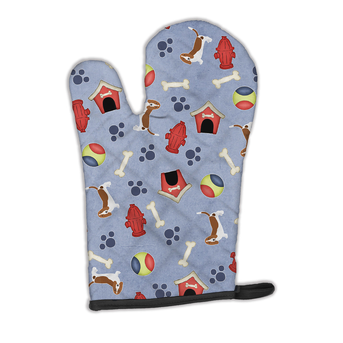 Dog House Collection Basset Hound Oven Mitt BB4047OVMT  the-store.com.