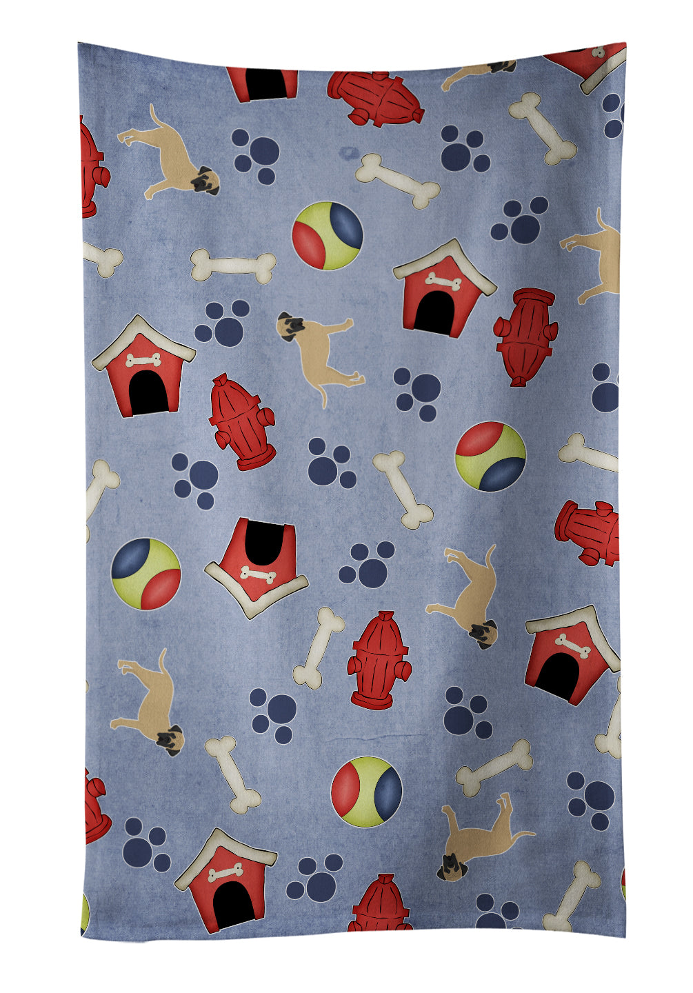 Dog House Collection Bullmastiff Kitchen Towel BB4056KTWL - the-store.com