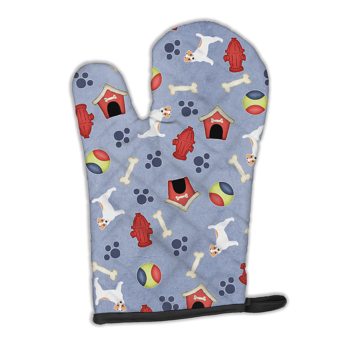 Dog House Collection Jack Russell Terrier Oven Mitt BB4100OVMT  the-store.com.